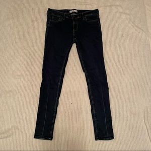 Hollister skinny jeans women’s size 29 dark wash blue jeans